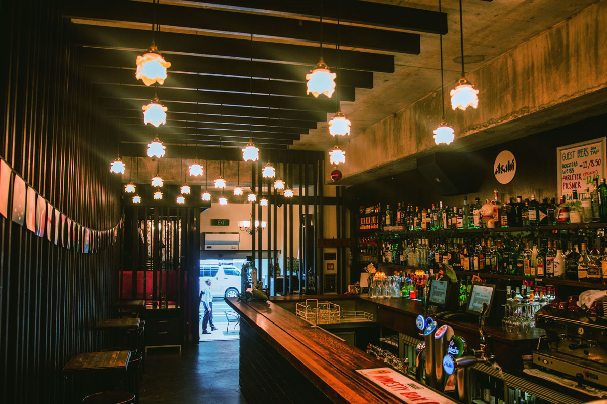 View of interior of Juniper Cafe & Bar